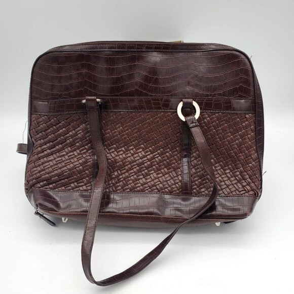 Coldwater Creek Brown Briefcase/Laptop Bag - Picture 9 of 12